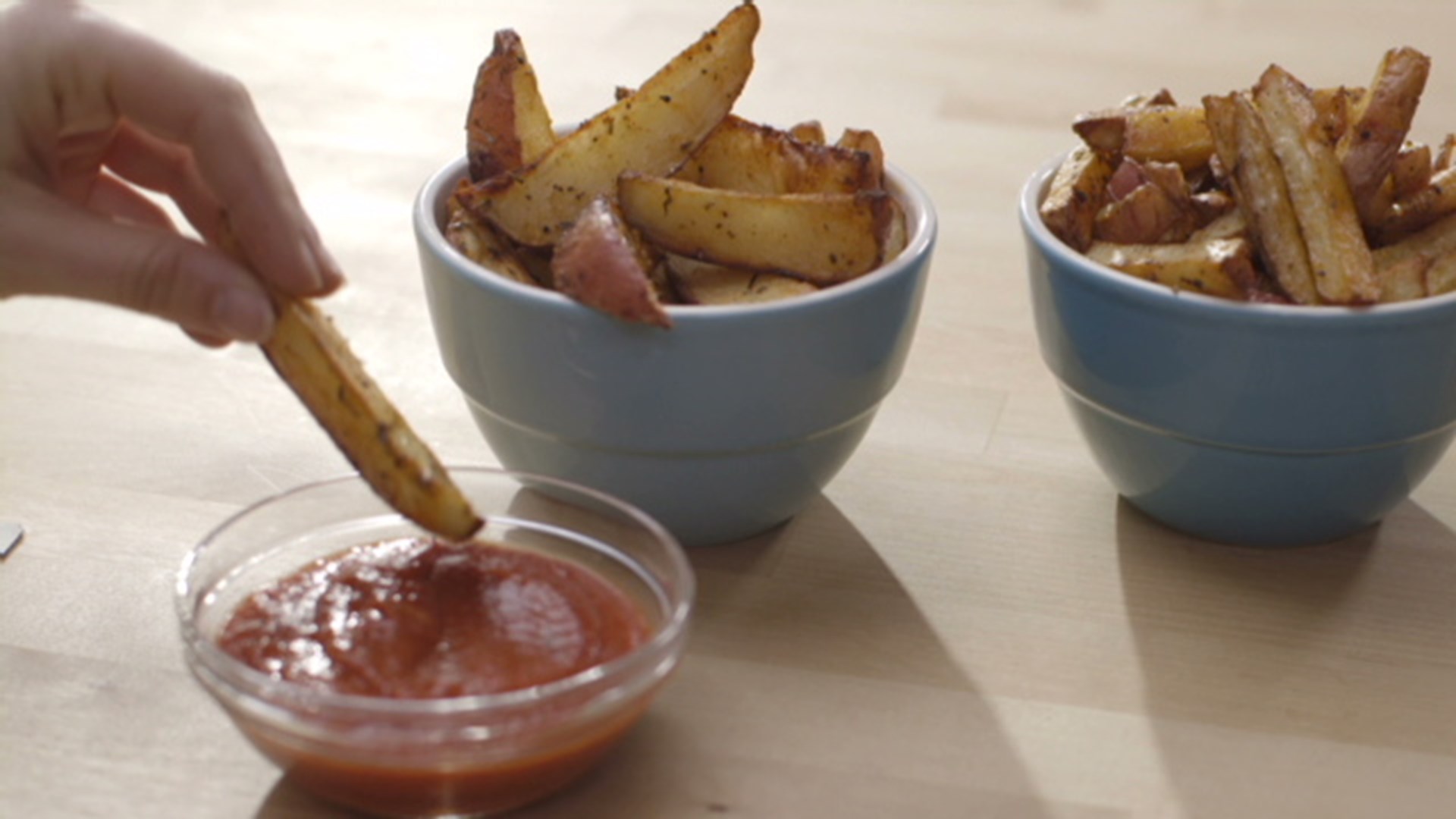 Recette Frites Au Four Et Ketchup Maison Glouton