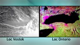 Dans les labos d'ici et d'ailleurs :<br>
Le lac Vostok, une épopée scientifique en Antarctique.