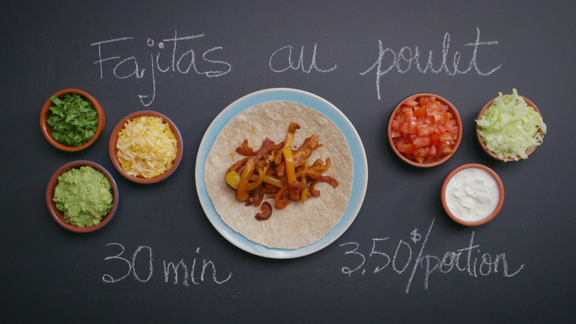 Recette Fajitas Au Poulet Glouton Recette Fajitas Au Poulet Glouton