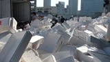 Sortir le polystyrène des poubelles
