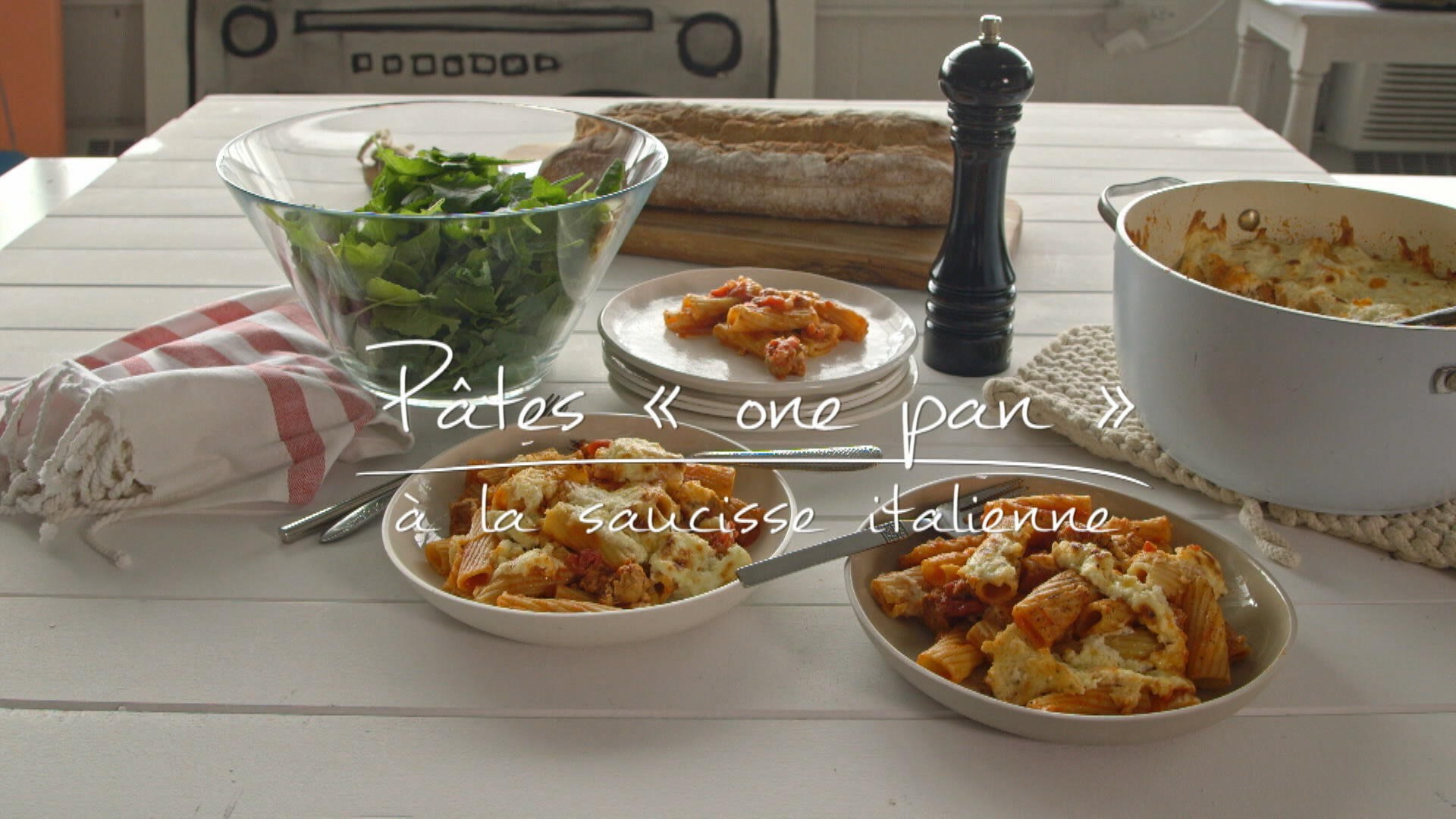 Recette Pates One Pan A La Saucisse Italienne Glouton