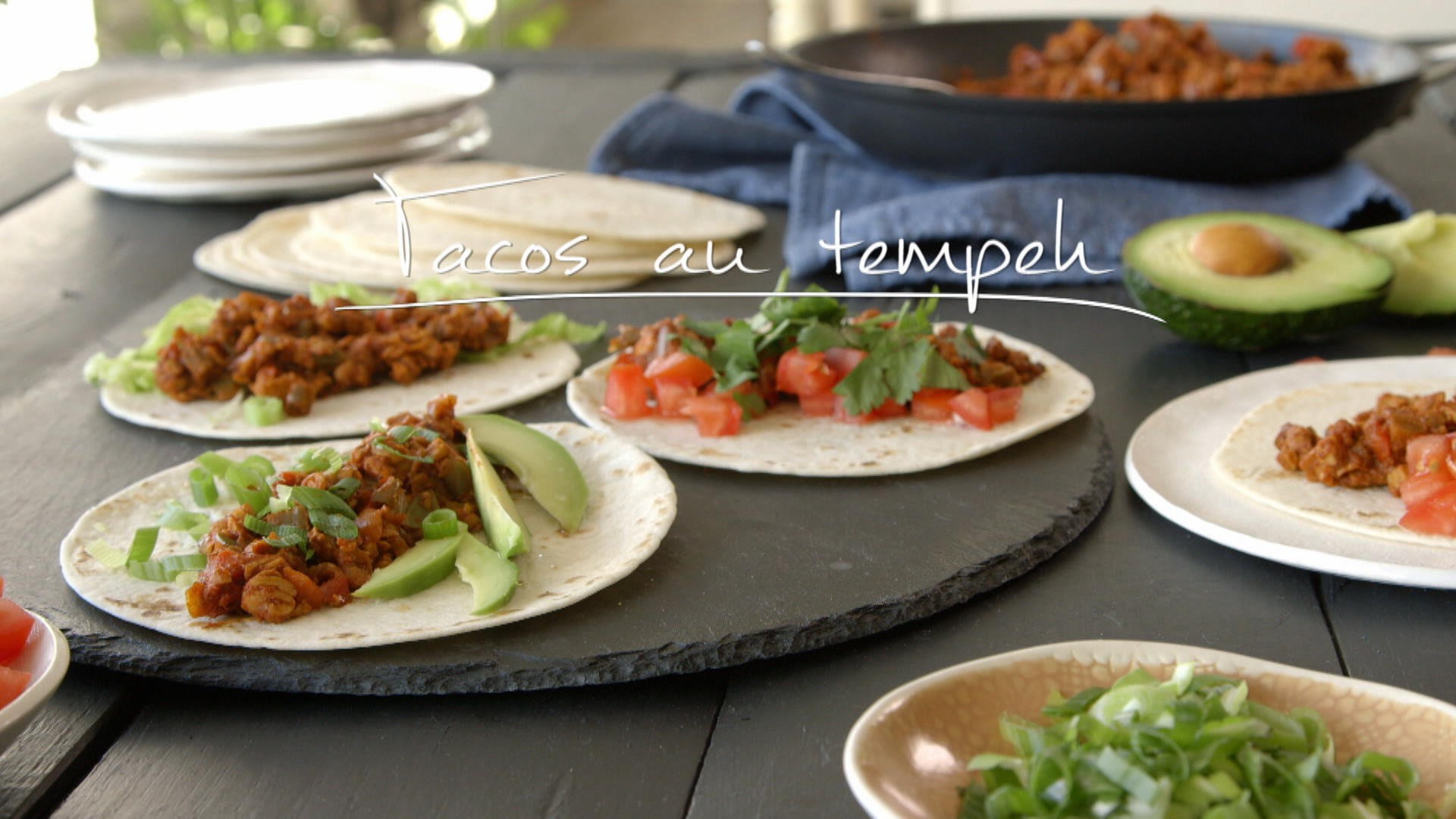 Tacos au tempeh Glouton
