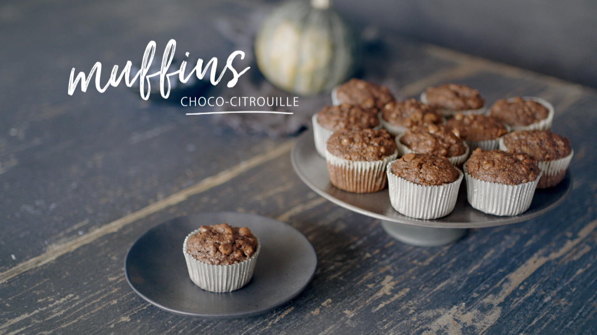 Recette Muffins Choco Citrouille Glouton Recette Muffins Choco Citrouille Glouton
