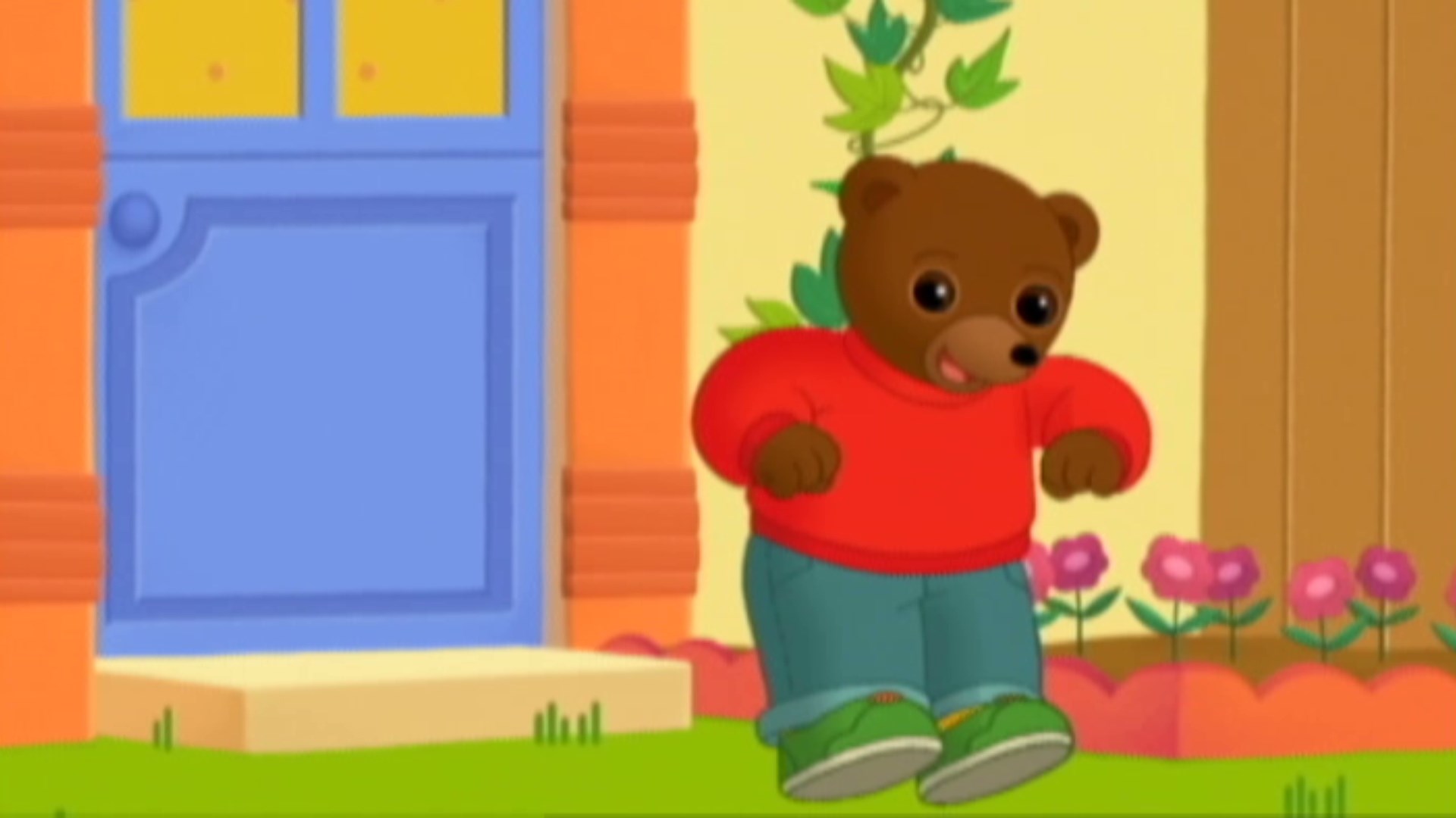 Petit Ours Brun A Peur Du Loup
