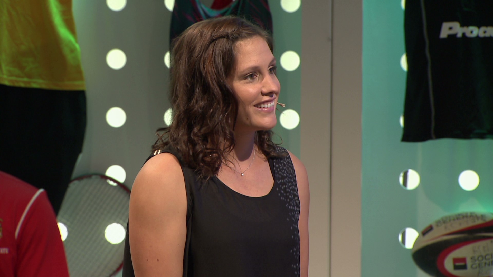 Stéphanie Dubois tennis et rugby C'est du sport Zone Vidéo Télé