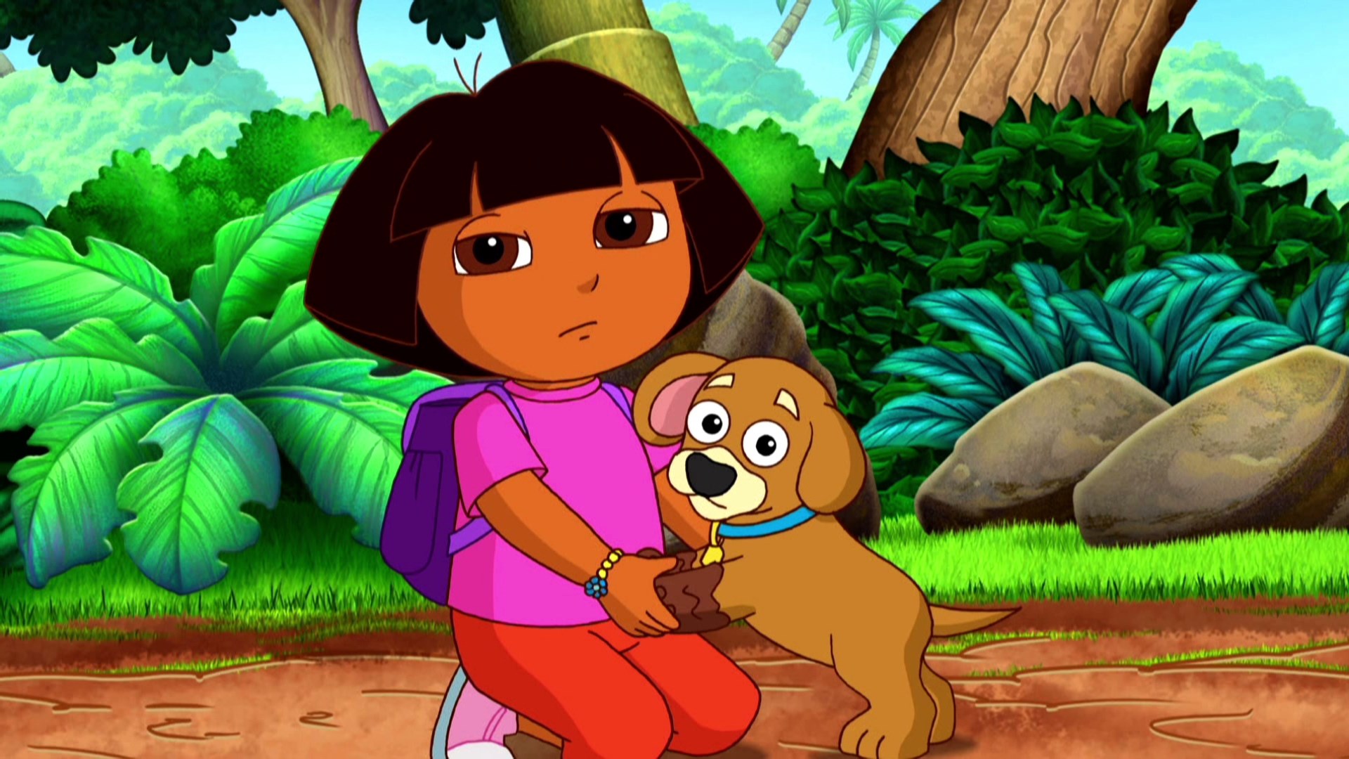 Dora L Exploratrice Au Secours à L Aide Dora et Puppy au secours de Babouche | Dora l'exploratrice | Zone Vidéo