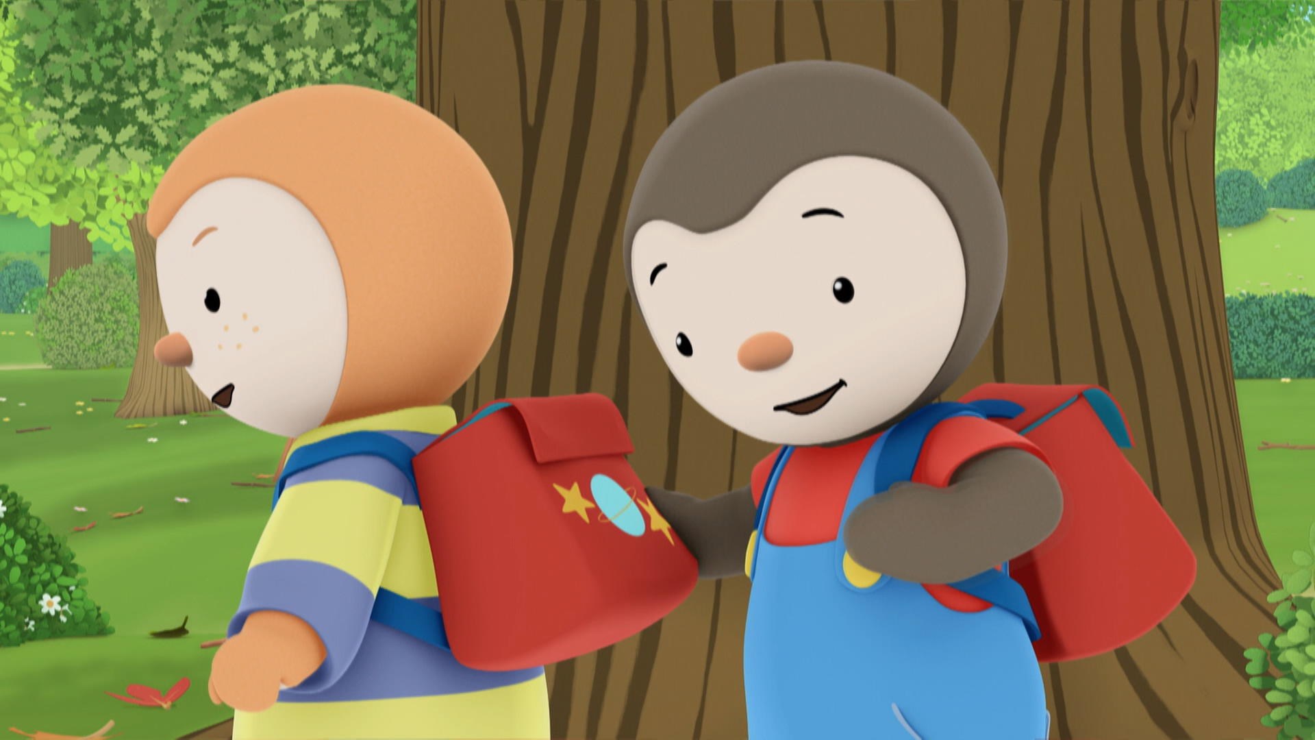 T'choupi Et Doudou Saison 2 épisode 51 Les sacs jumeaux | T'choupi à l'école | Zone Vidéo Télé-Québec