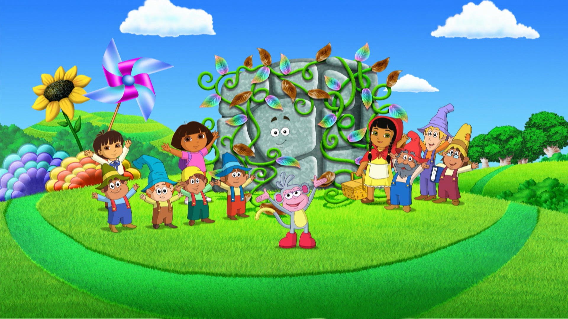 Dora Au Pays Des Contes De Fées Dora au secours du Pays des Contes de fées - partie 1 | Télé-Québec