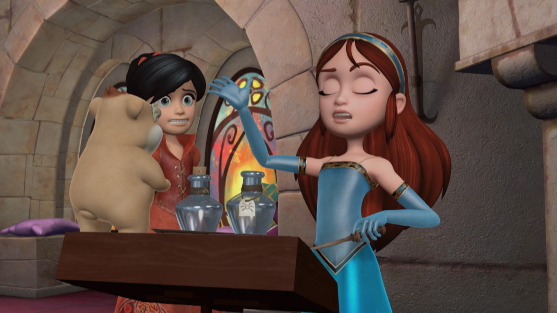 Robin Des Bois Malice à Sherwood Robin Et Marianne Pigeon en recommandé | Robin des Bois | Zone Vidéo Télé-Québec