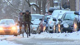 Défi vélo hivernal