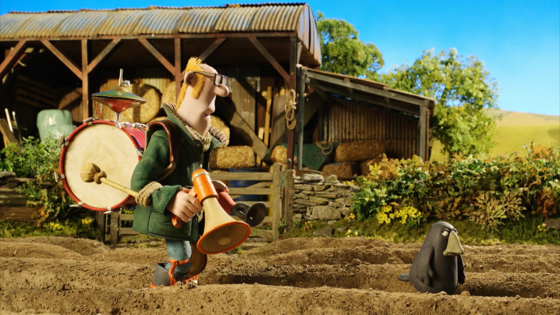 Le faux fermier / Un jour sans fin / L'intrus Shaun le mouton Zone