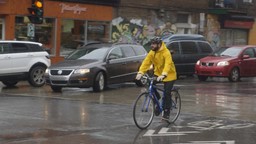Rabii à vélo
