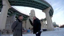 375e : Sous le pont Jacques-Cartier