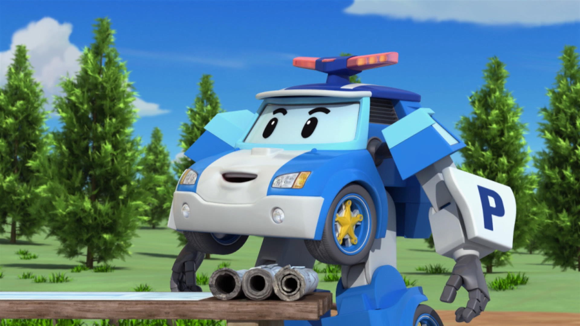 Continuons tous en coeur | Robocar Poli | Zone Vidéo Télé-Québec