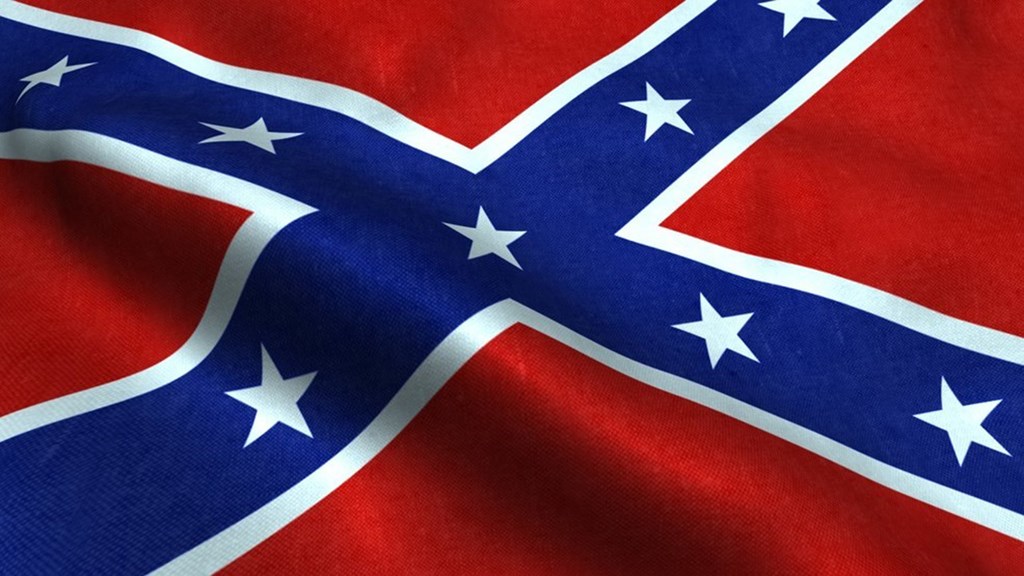 Le drapeau confédéré