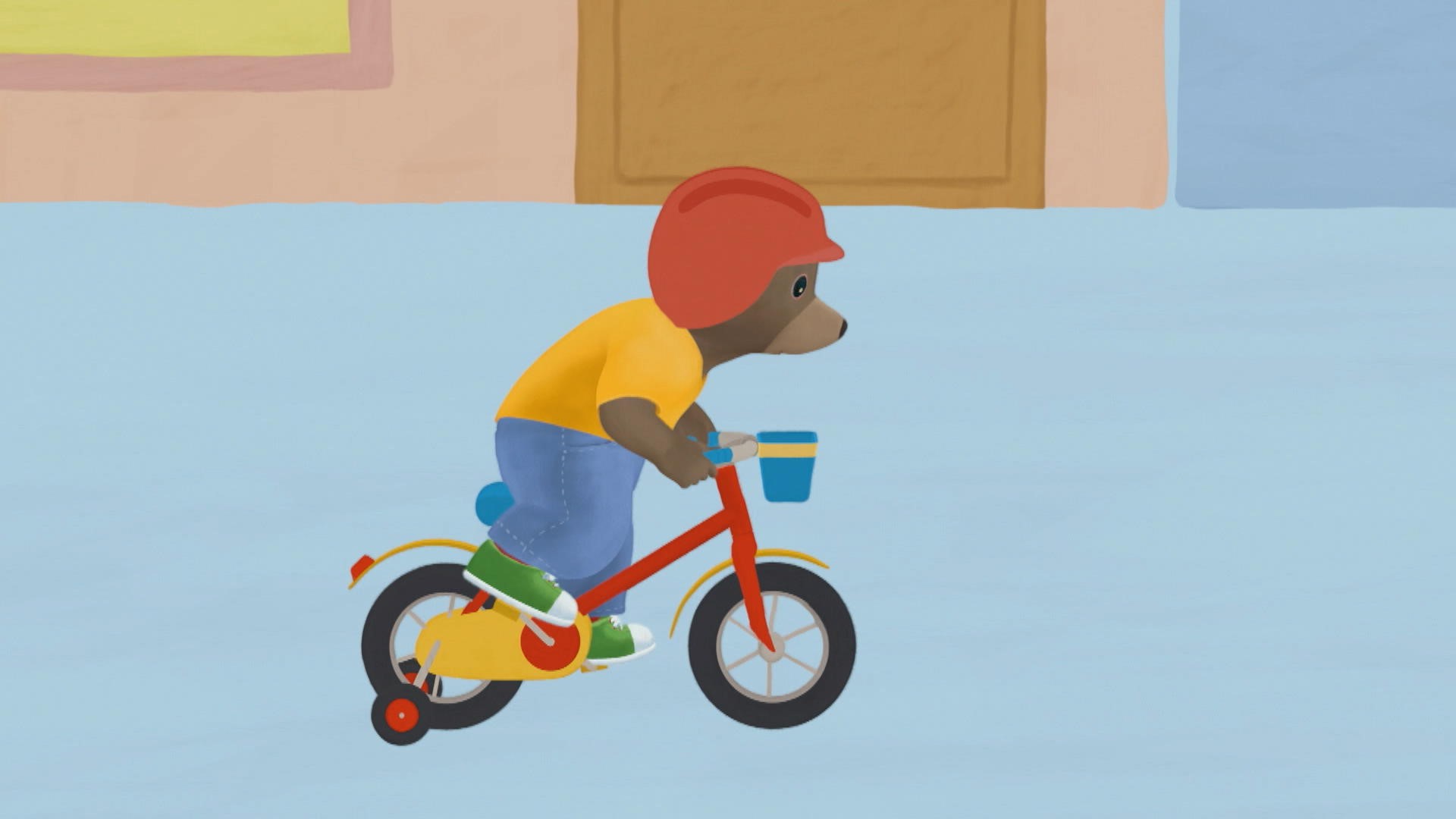 Petit Ours Brun Fait Du Vélo Petit Ours Brun à vélo | Télé-Québec