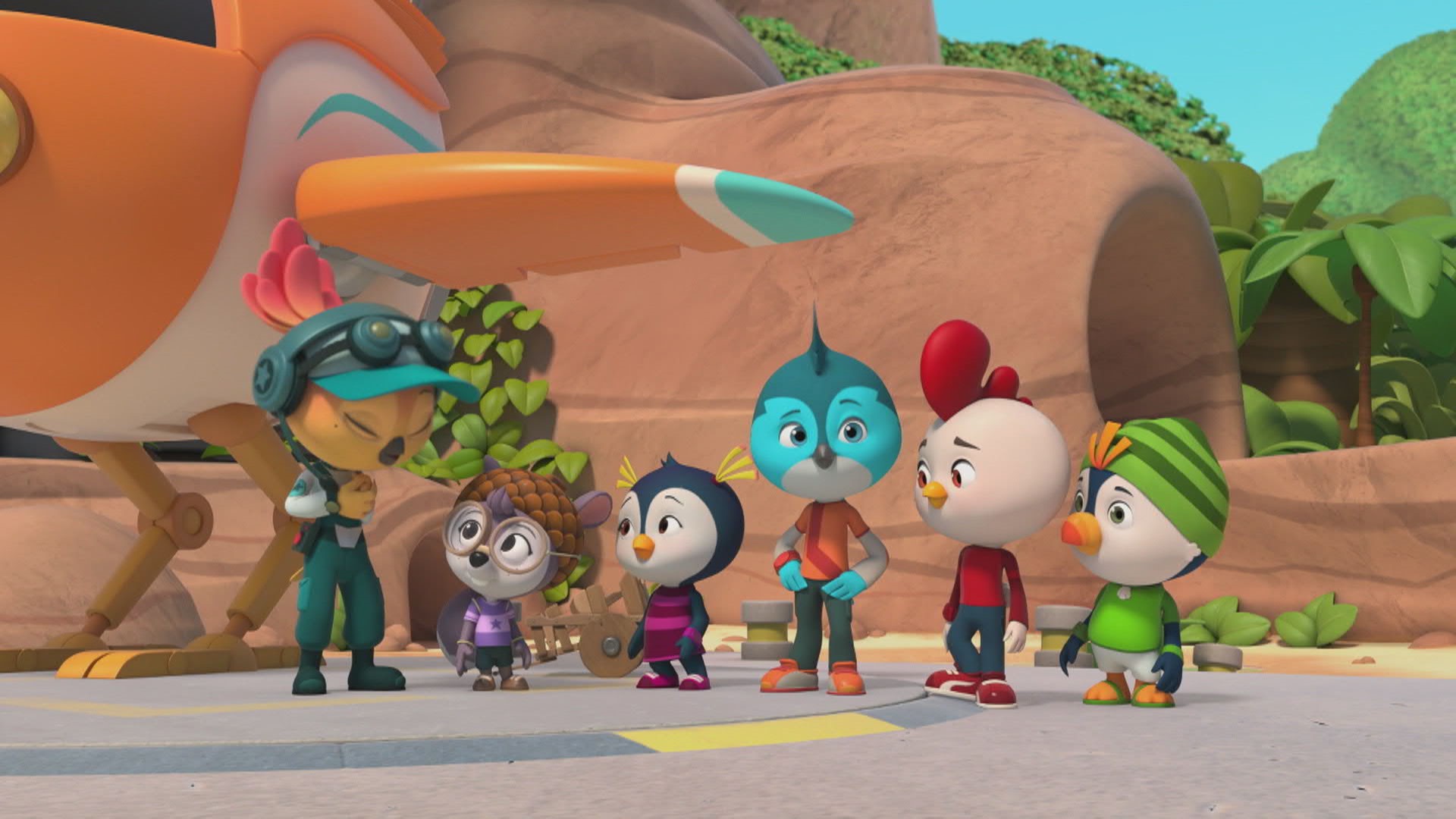 Shirley apprend à voler Top Wing Toutes ailes dehors ! Zone Vidéo