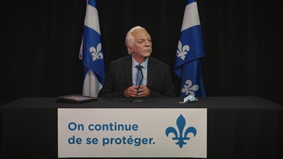 Luc Boileau, le directeur de la santé publique